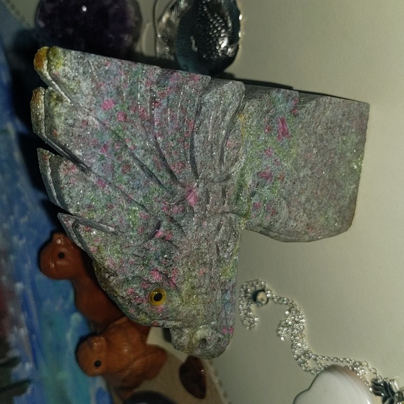 Dragon of Ruby Zoisite stone - Picture 2 of 2